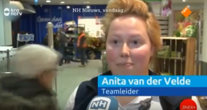 Anita twijfelde geen moment om een klant in nood te helpen!