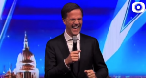 Rutte probeert het eens bij Britain’s Got Talent